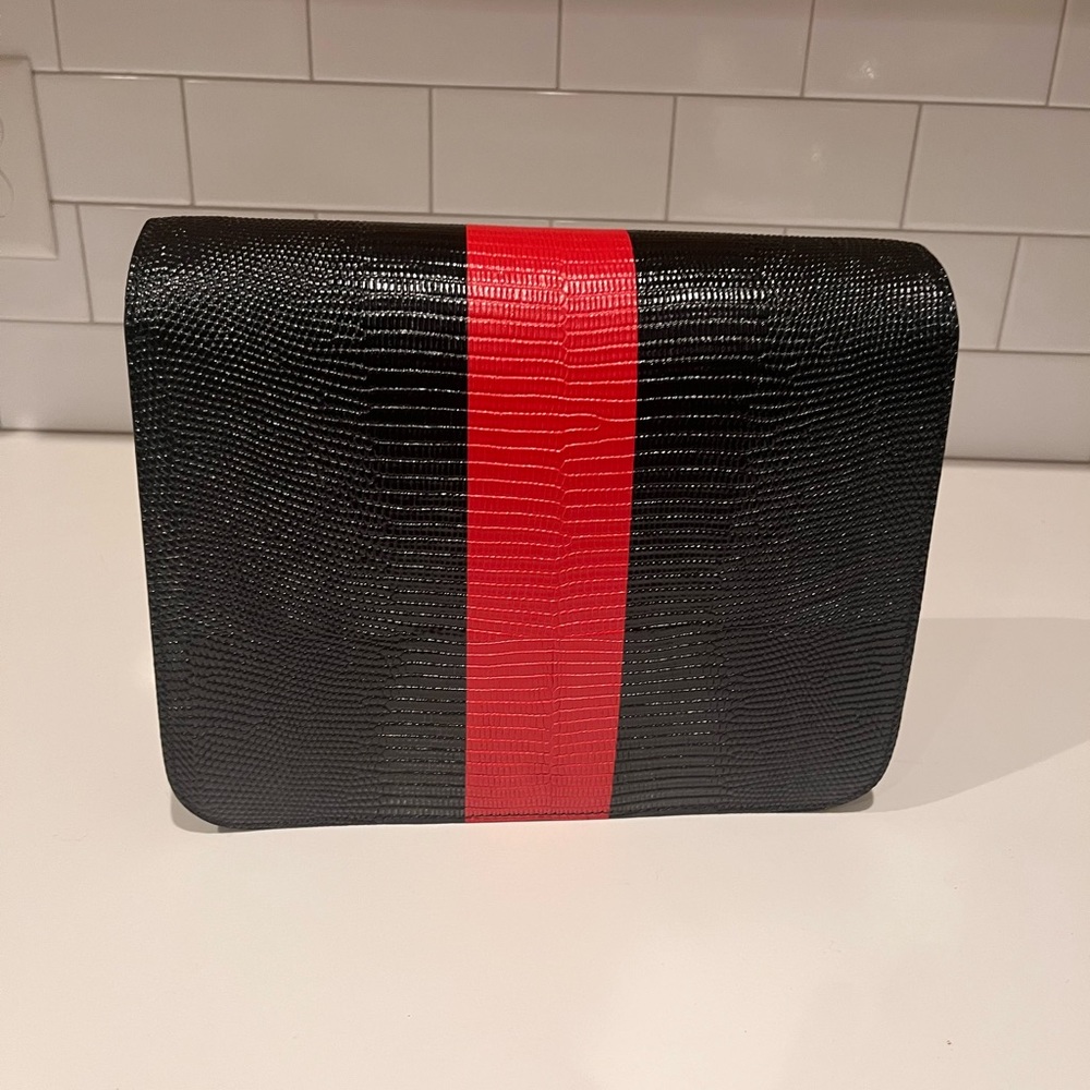 Burberry Embossed Leather Crossbody - Picture 14 of 16